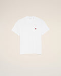 White Cotton Red Ami De Coeur Tshirt