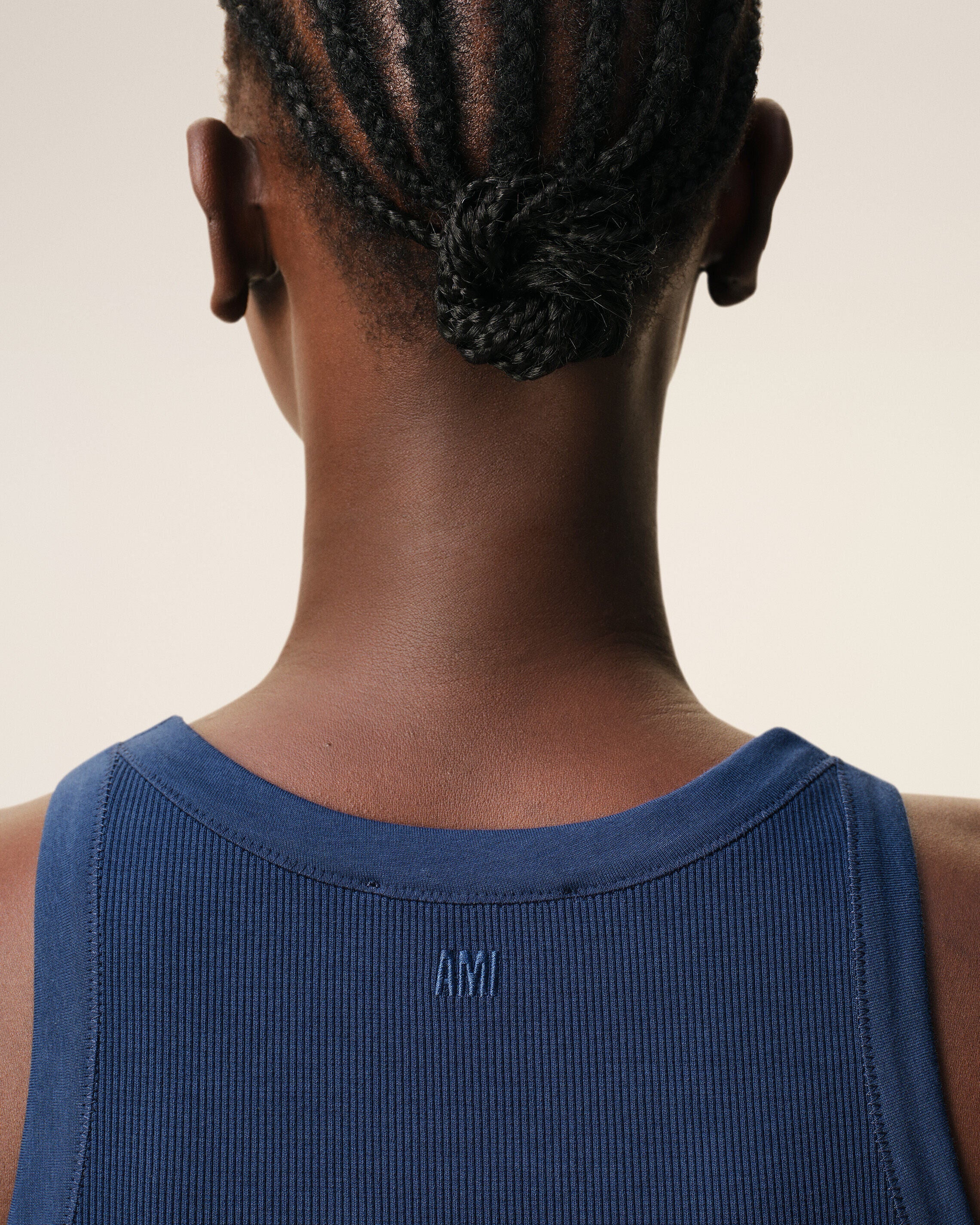 Blue Cotton Ami De Coeur Tanktop