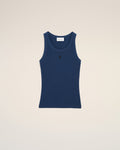 Blue Cotton Ami De Coeur Tanktop