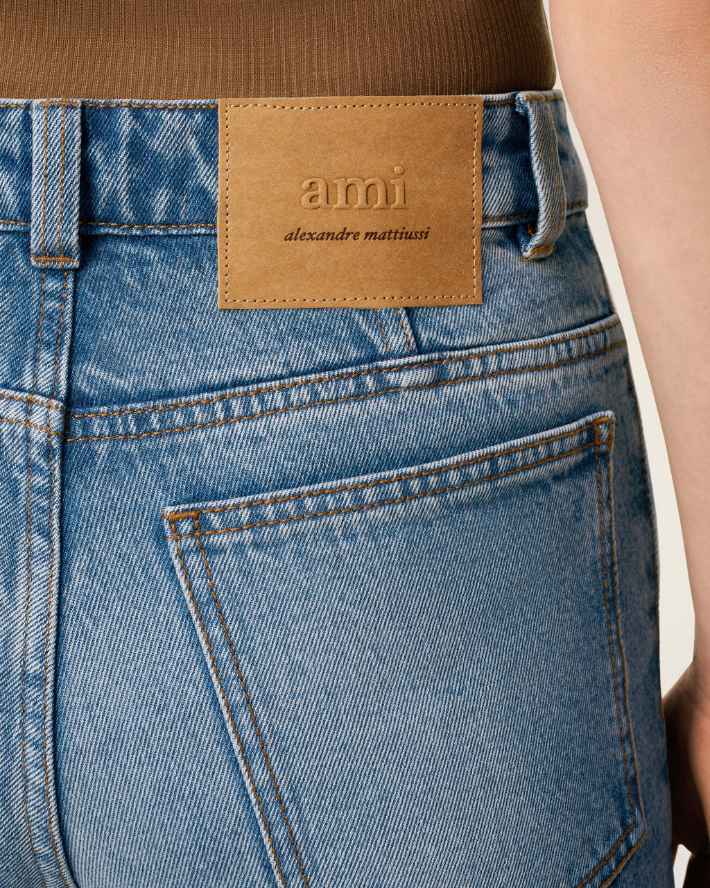 Blue Cotton Classic Fit Jeans