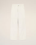 White Cotton Worker Trousers