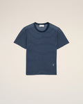 Blue Striped Cotton Ami De Coeur T-shirt
