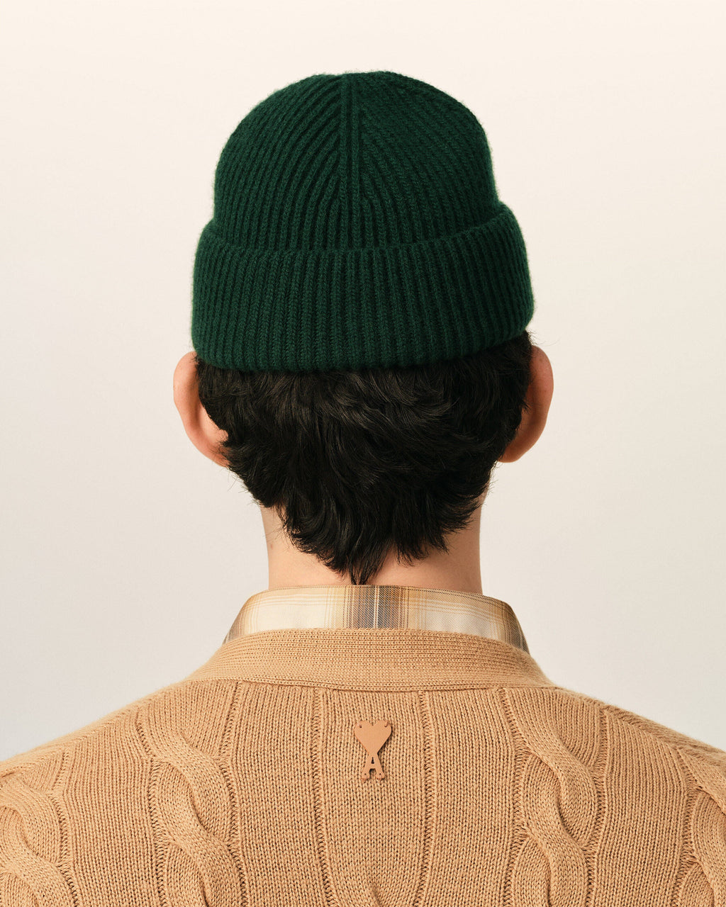 Green Wool Ami De Coeur Beanie