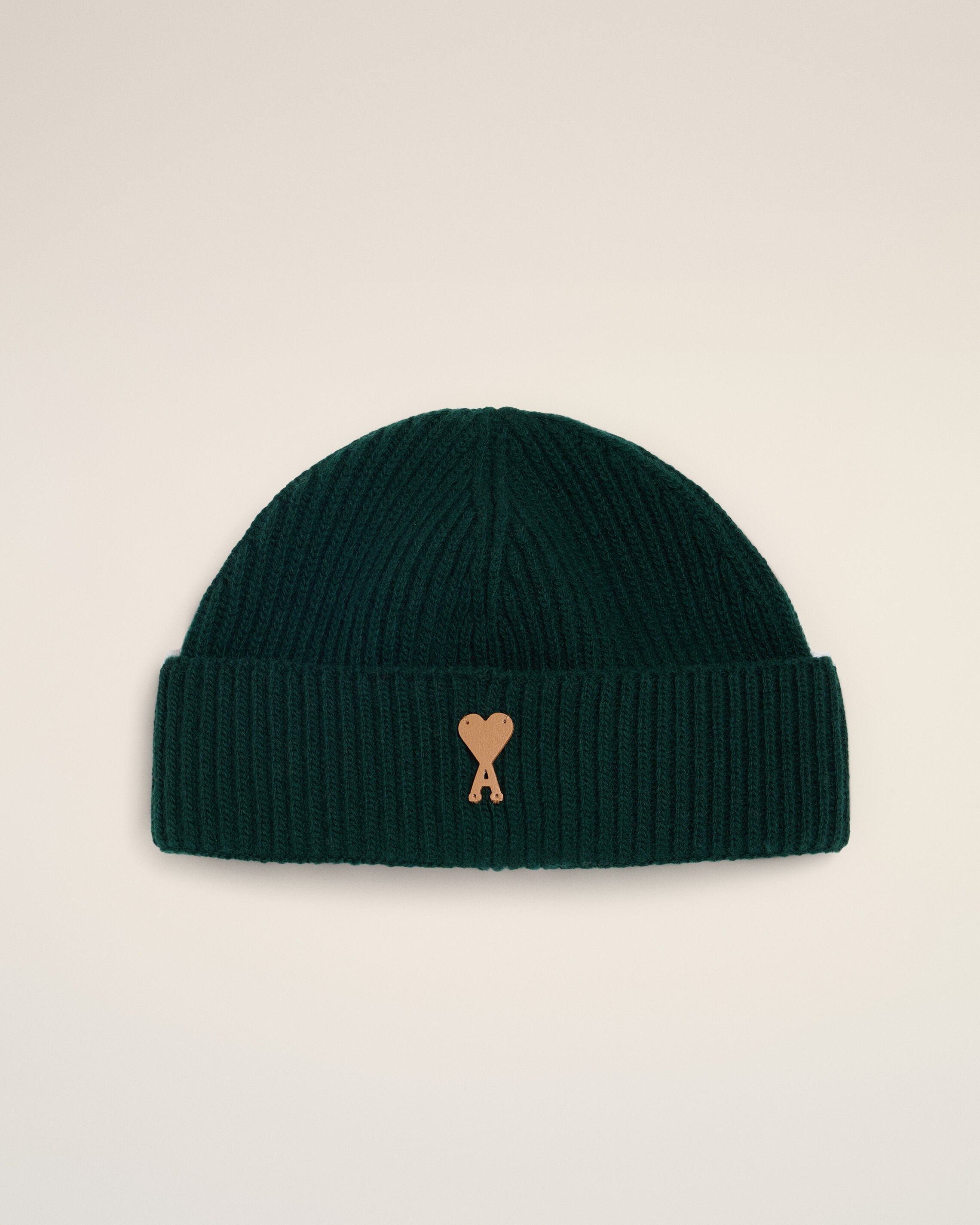 Green Wool Ami De Coeur Beanie