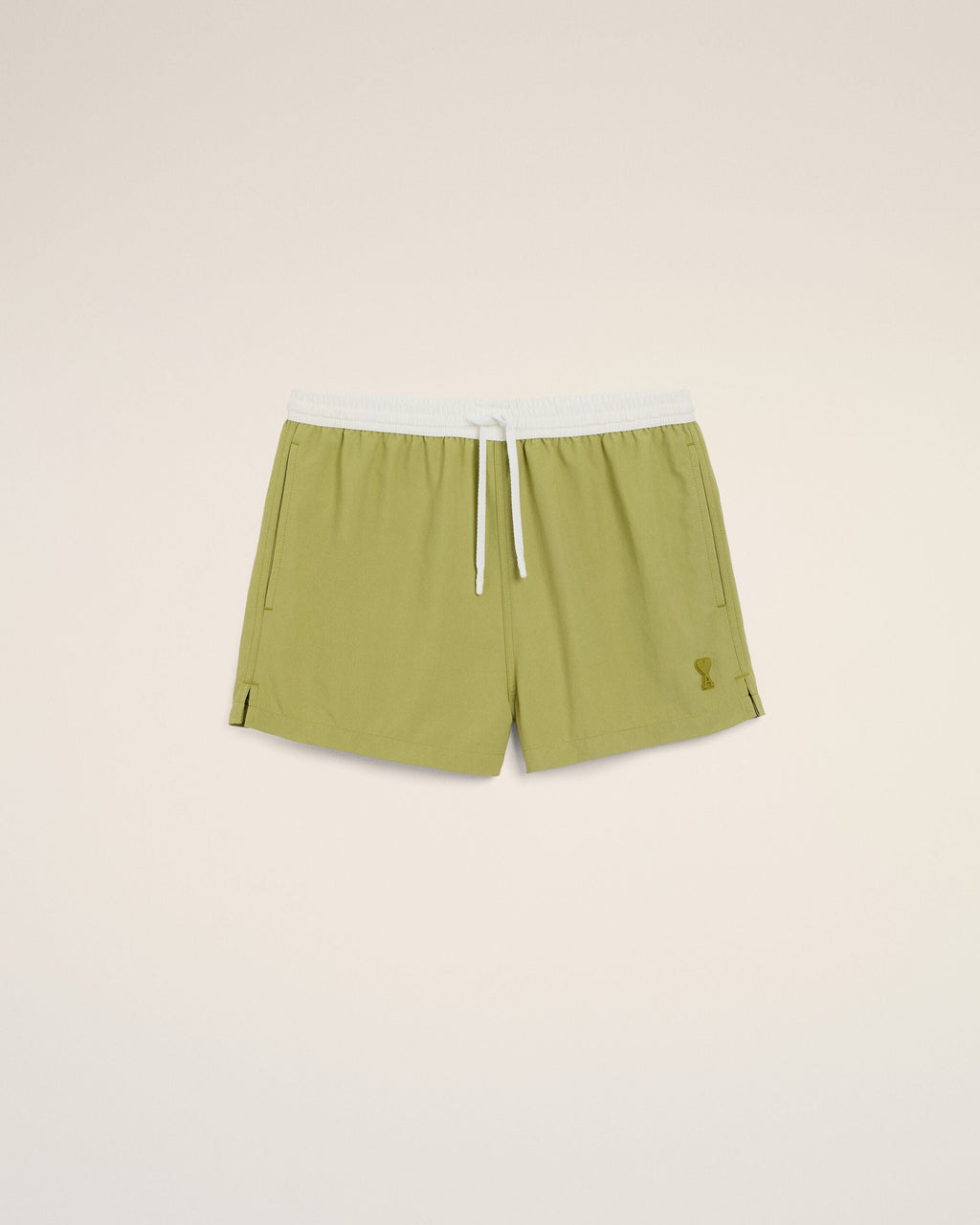 Green Nylon Short Swimsuit