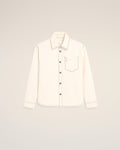 White Cotton Ami De Coeur Overshirt