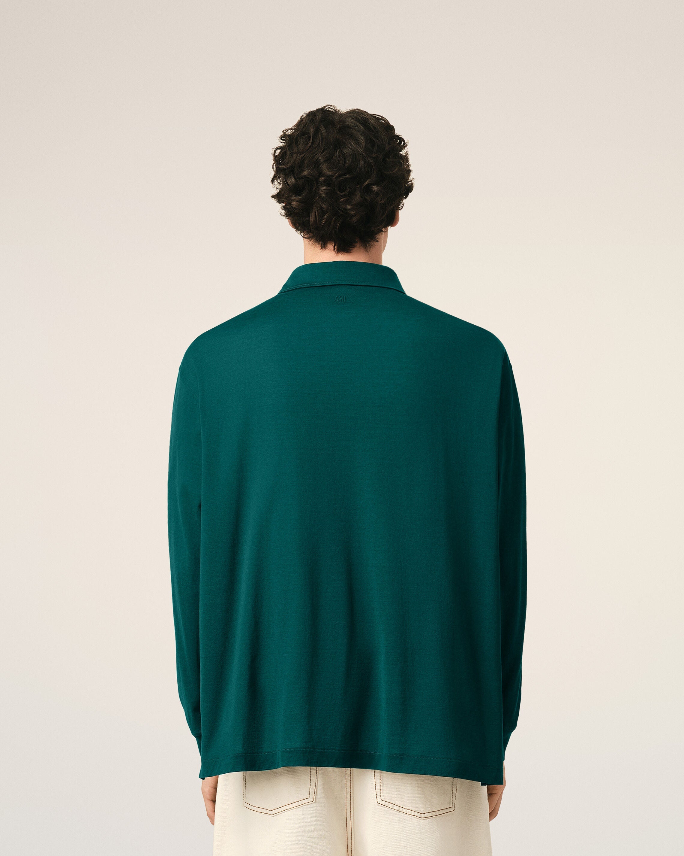Green Cotton Ami De Coeur Polo