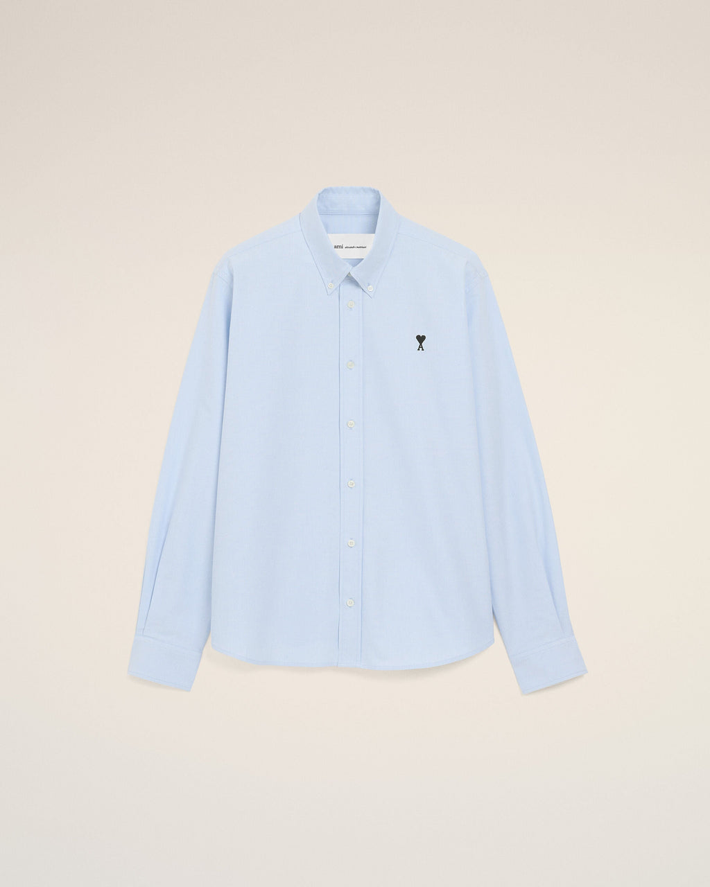 Blue Cotton Ami De Coeur Oxford Shirt