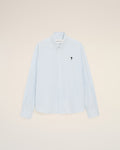 Blue Cotton Ami De Coeur Oxford Shirt