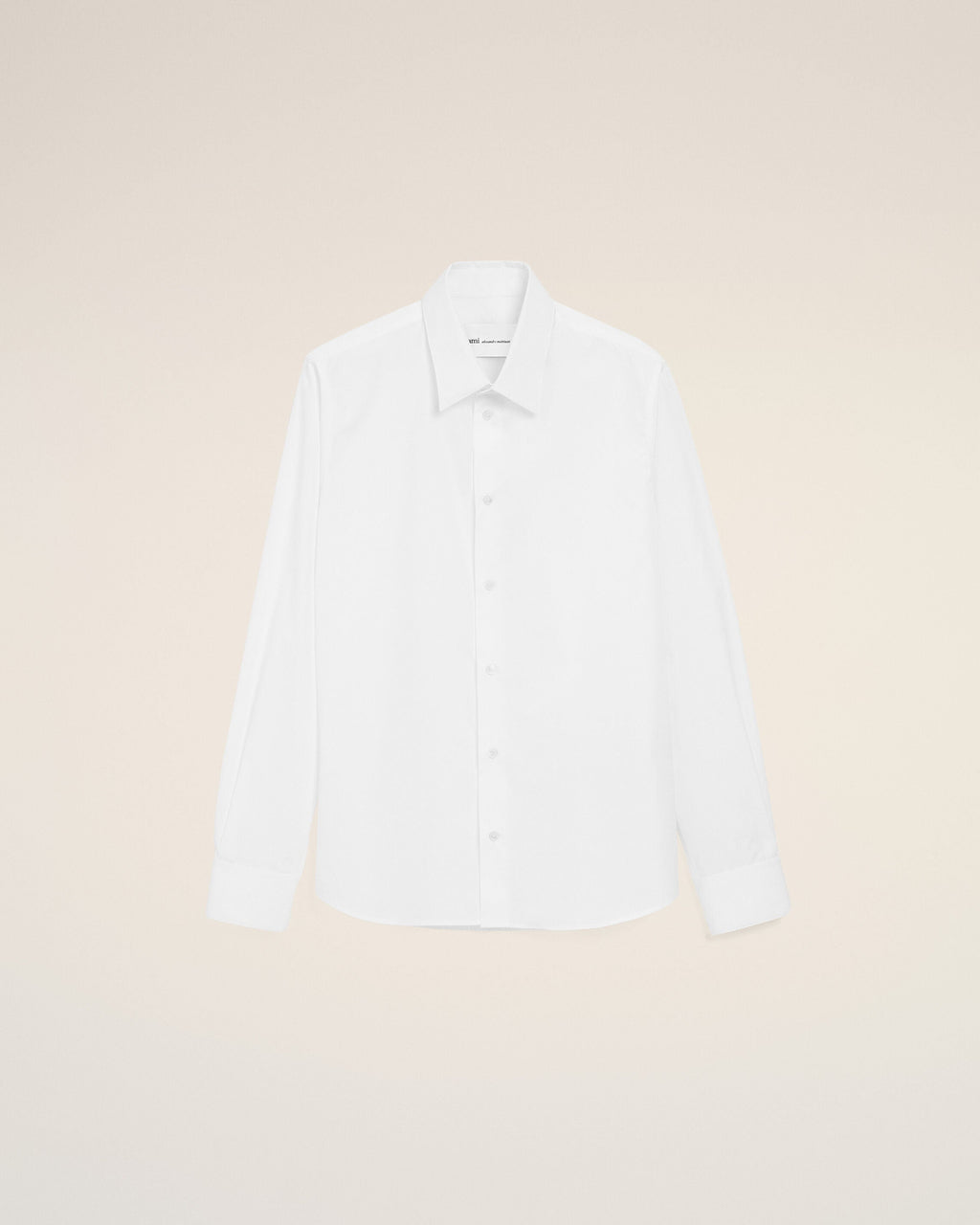 White Cotton Tailor Embroidered Ami De Coeur Shirt