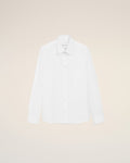 White Cotton Tailor Embroidered Ami De Coeur Shirt