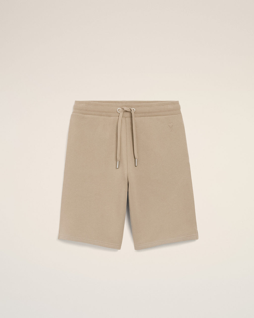 Beige Cotton Ami De Coeur Short