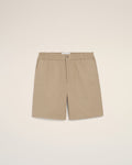 Beige Cotton Elasticated Waist Ami De Coeur Shorts