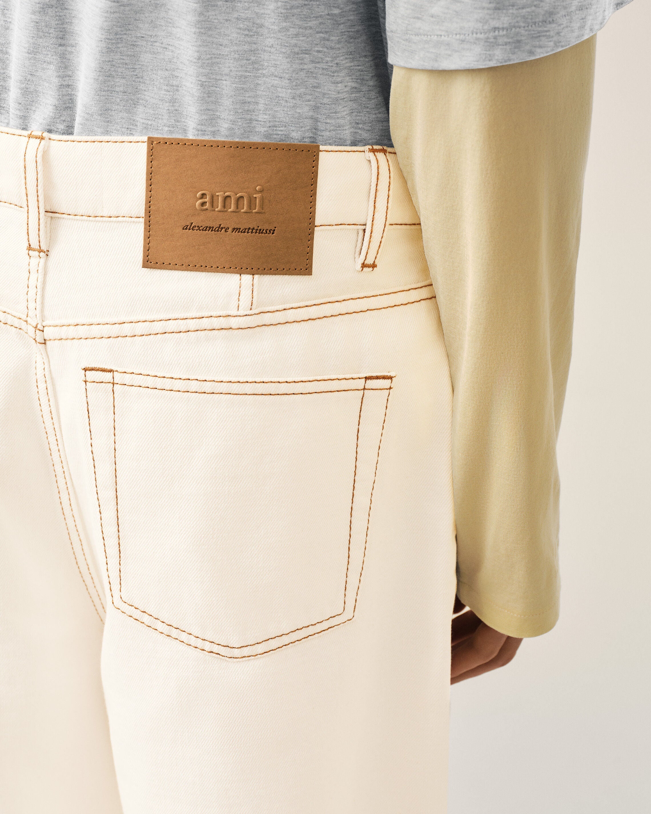 White Cotton Wide Fit Shorts