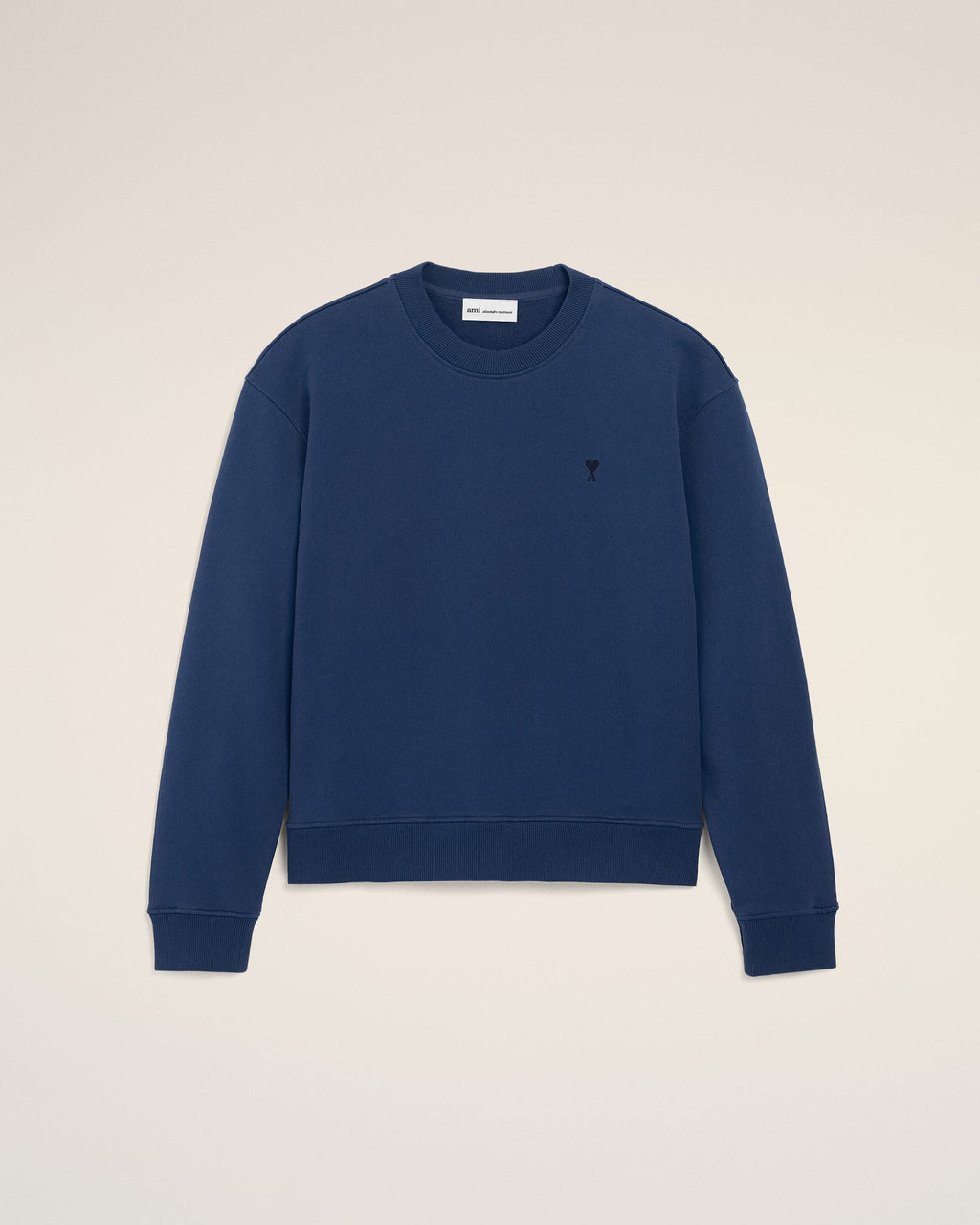 Blue Cotton Ami De Coeur Sweatshirt