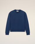 Blue Cotton Ami De Coeur Sweatshirt