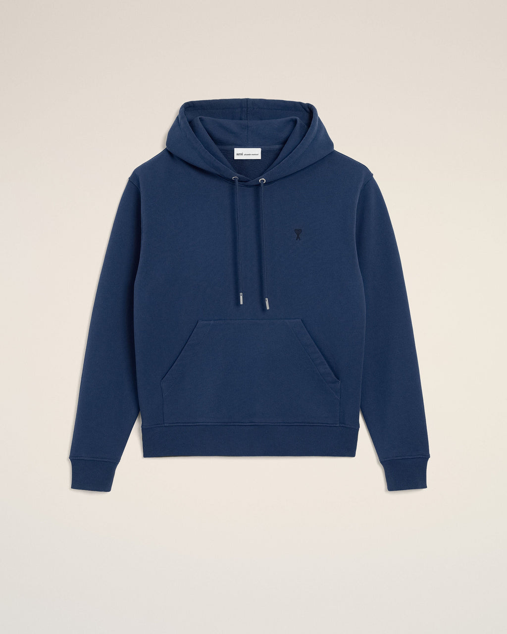 Blue Cotton Ami De Coeur Hoodie