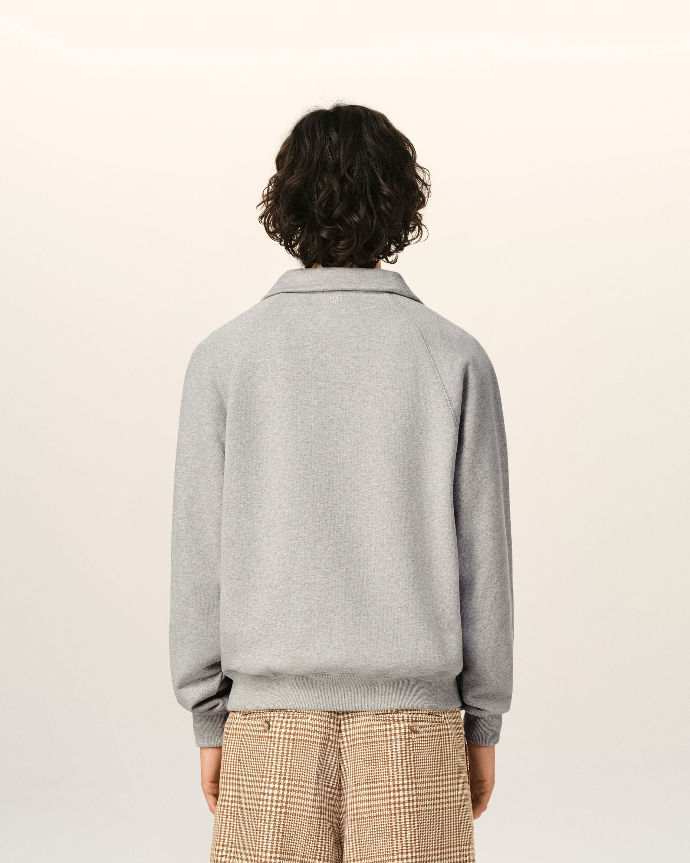 Grey Cotton Ami De Coeur Sweatshirt