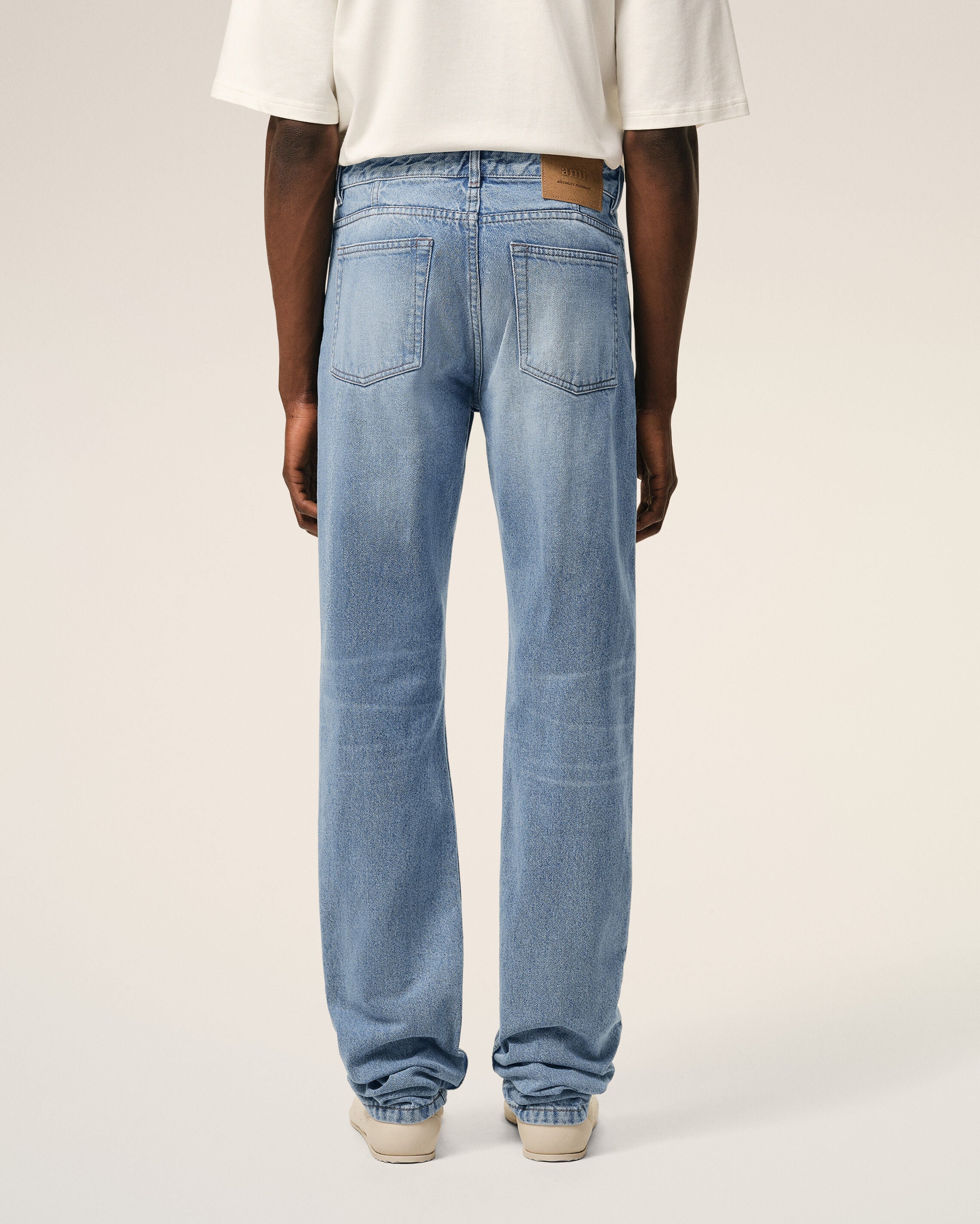 Blue Cotton Classic Fit Jeans