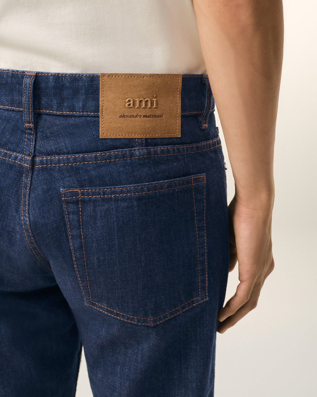 Blue Cotton Classic Fit Jeans