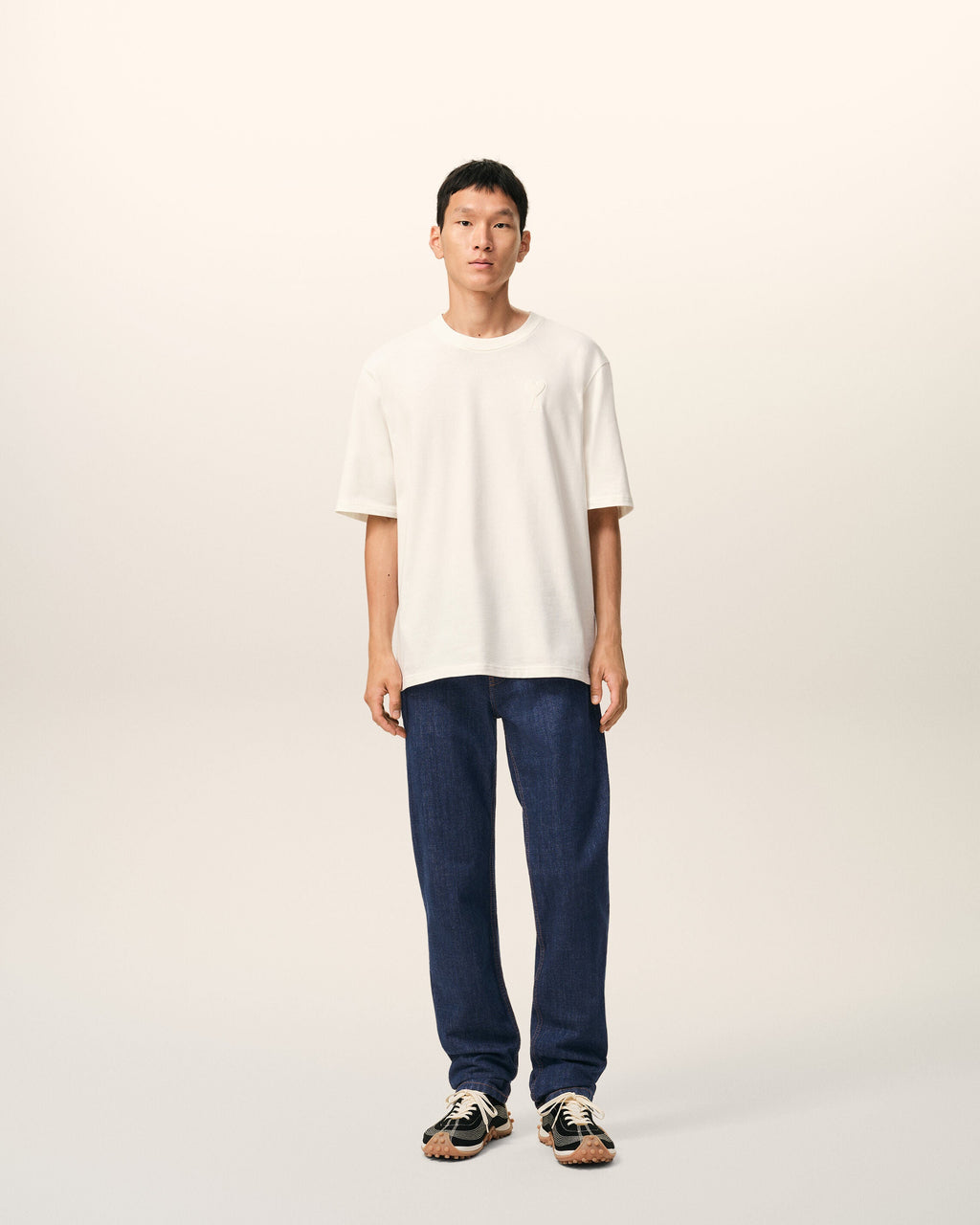 Blue Cotton Classic Fit Jeans