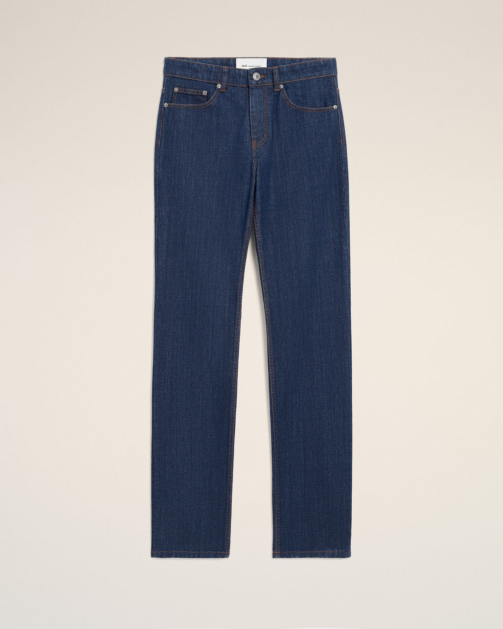 Blue Cotton Classic Fit Jeans