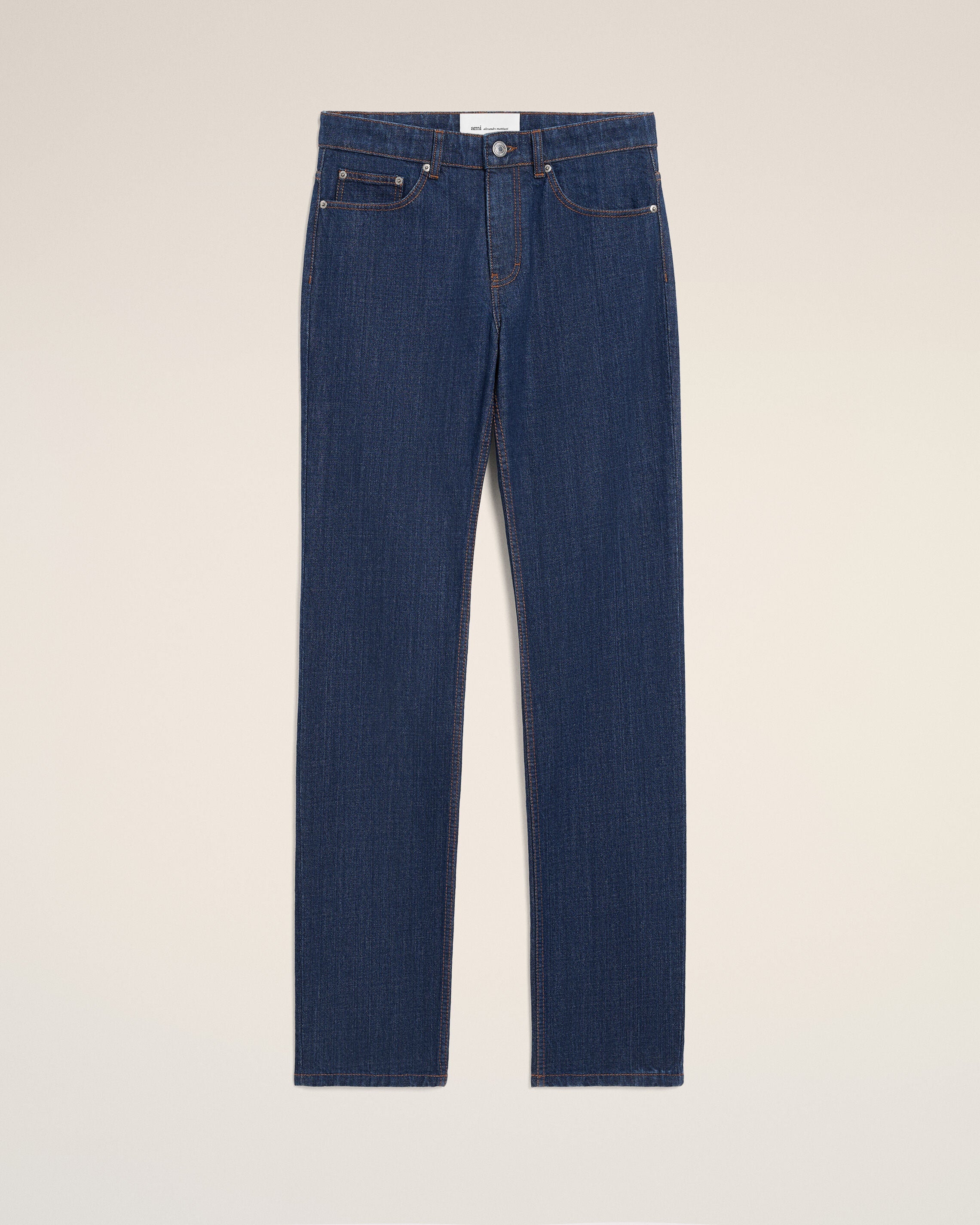 Blue Cotton Classic Fit Jeans