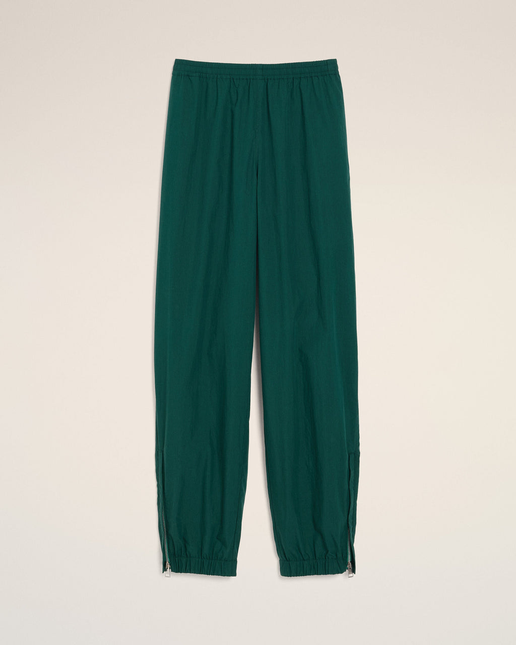 Green Cotton Ami De Coeur Trackpants