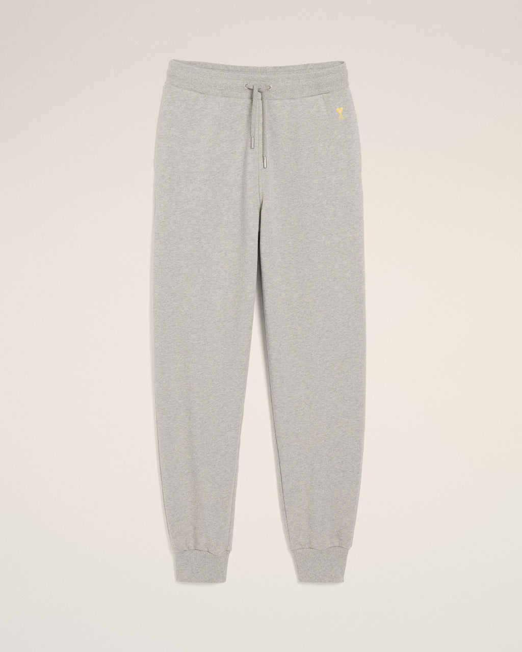Grey Cotton Ami De Coeur Trackpants