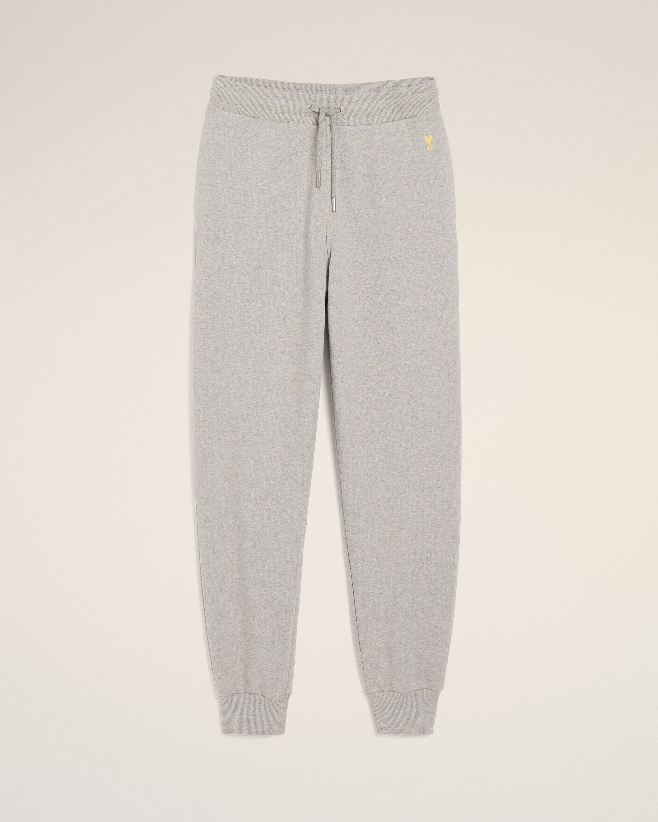 Grey Cotton Ami De Coeur Trackpants