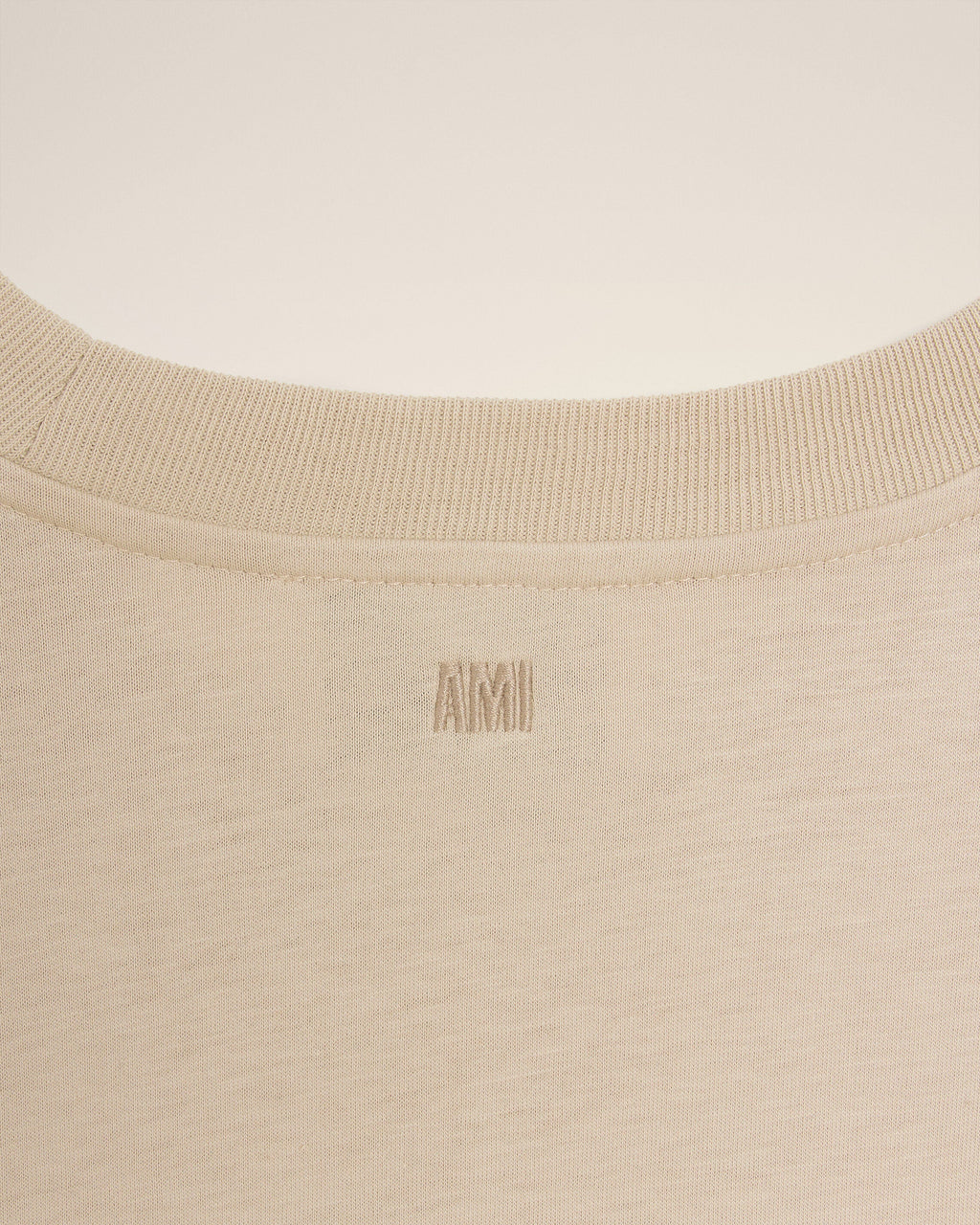 Beige Cotton Ami De Coeur T-shirt