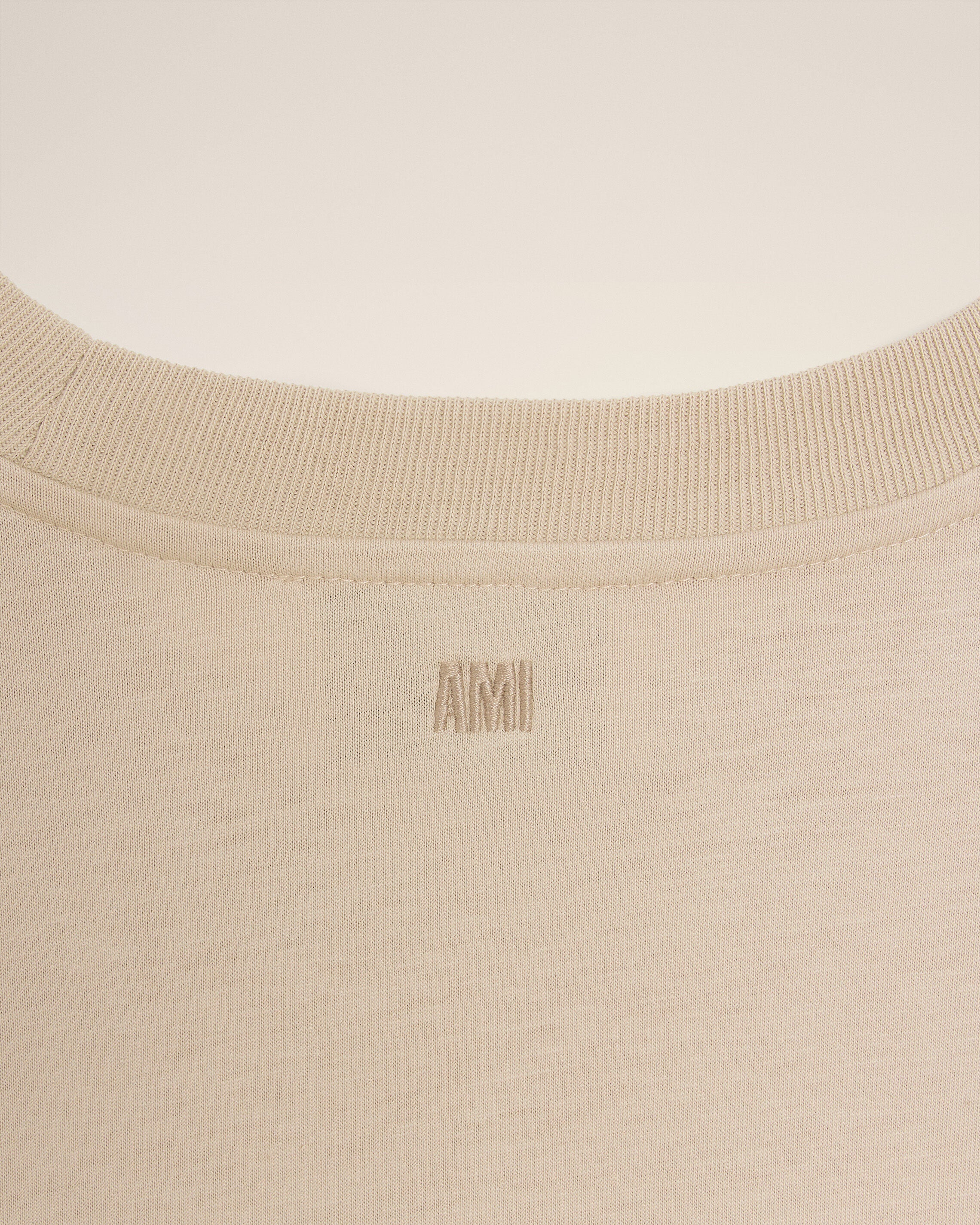 Beige Cotton Ami De Coeur T-shirt