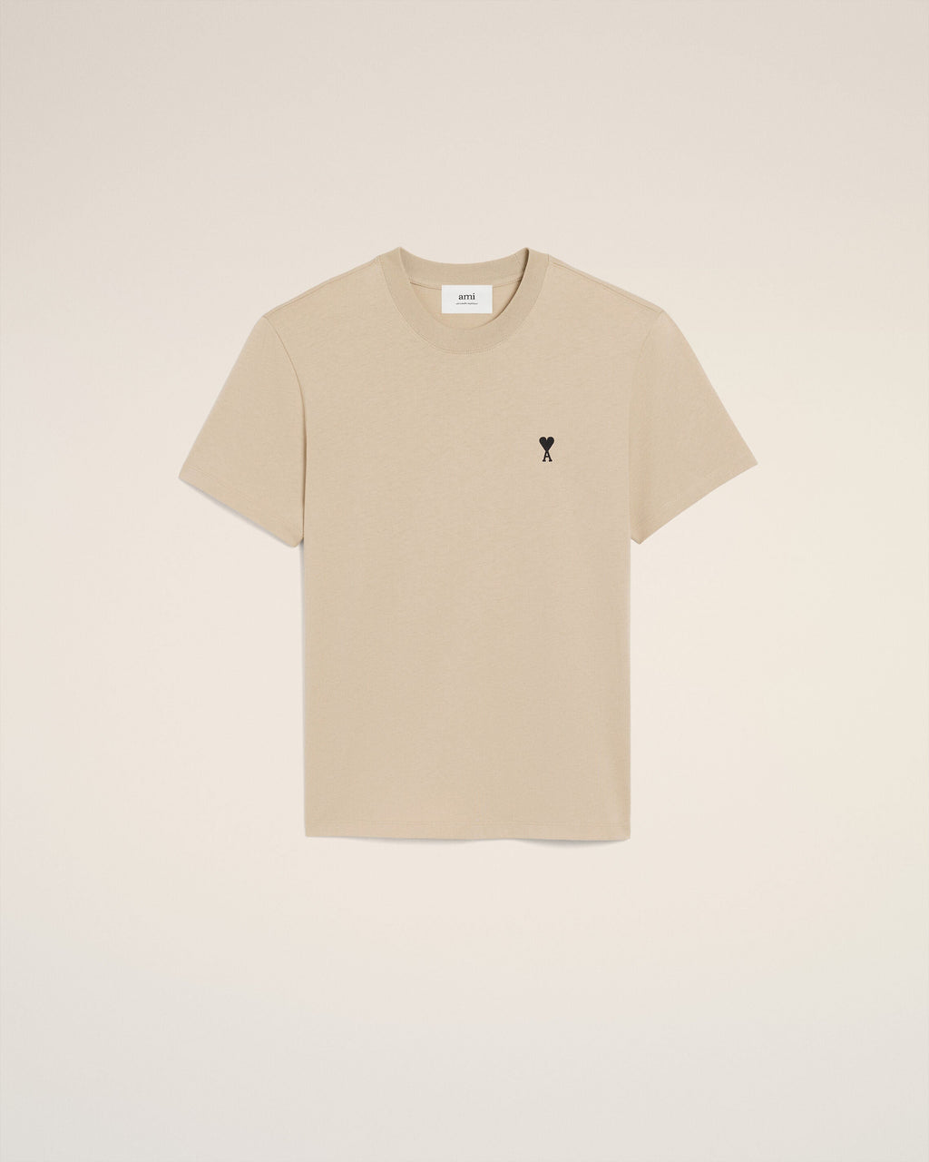 Beige Cotton Ami De Coeur T-shirt