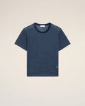 Blue Striped Cotton Ami De Coeur T-shirt
