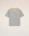 Grey Cotton Ami De Coeur T-Shirt