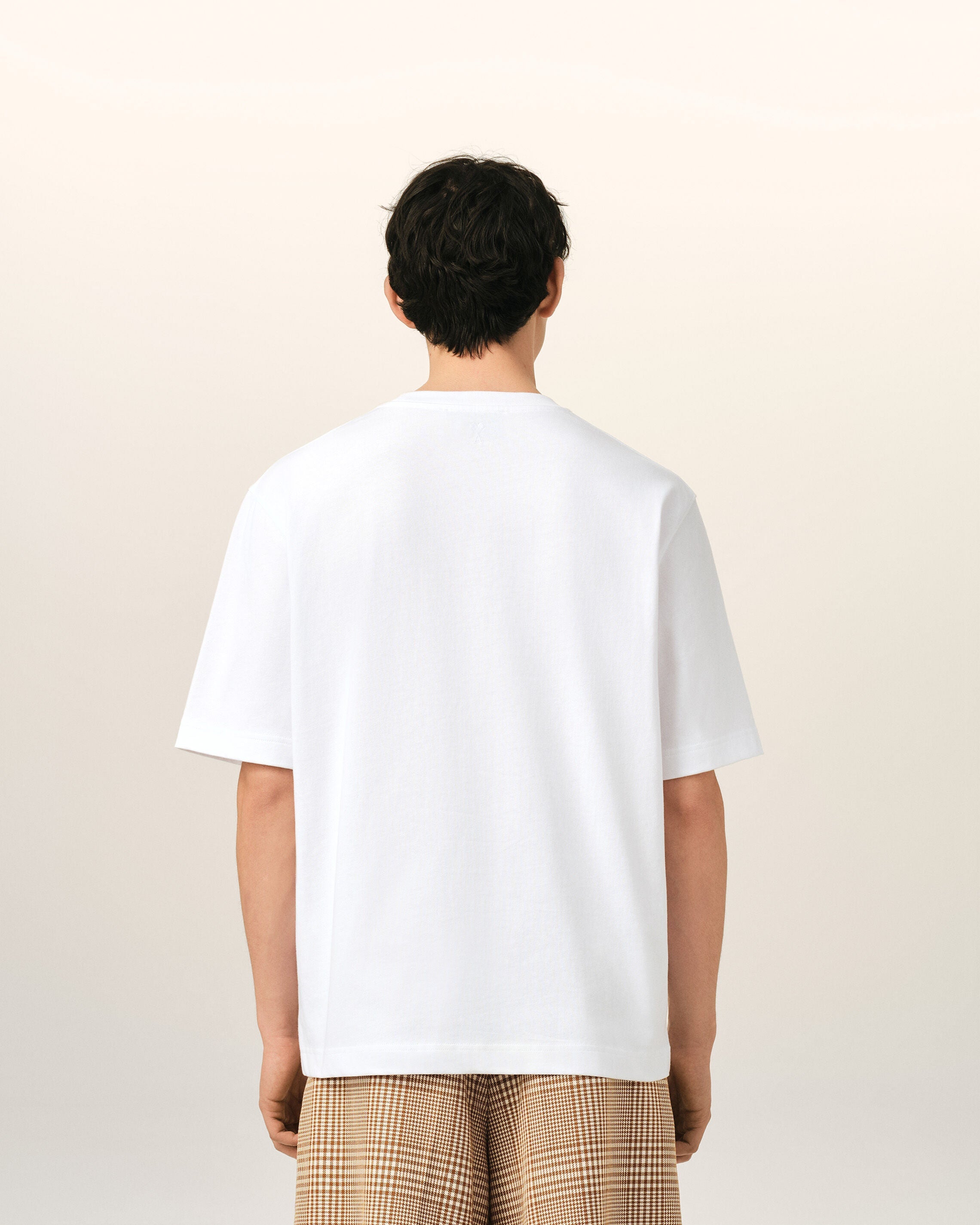 White Cotton Post It "Je T'Aime" T-Shirt