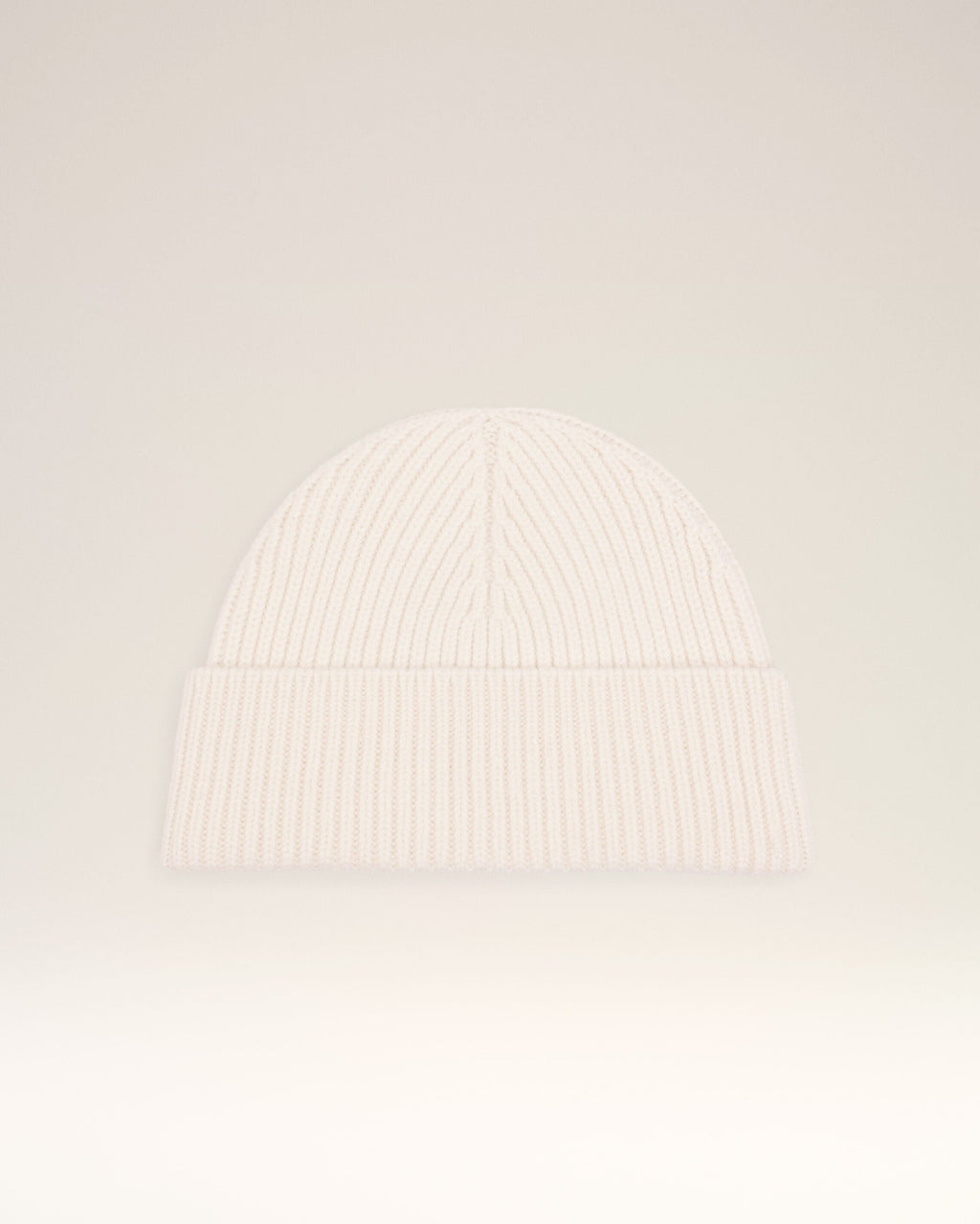 White Wool Ami De Coeur Beanie