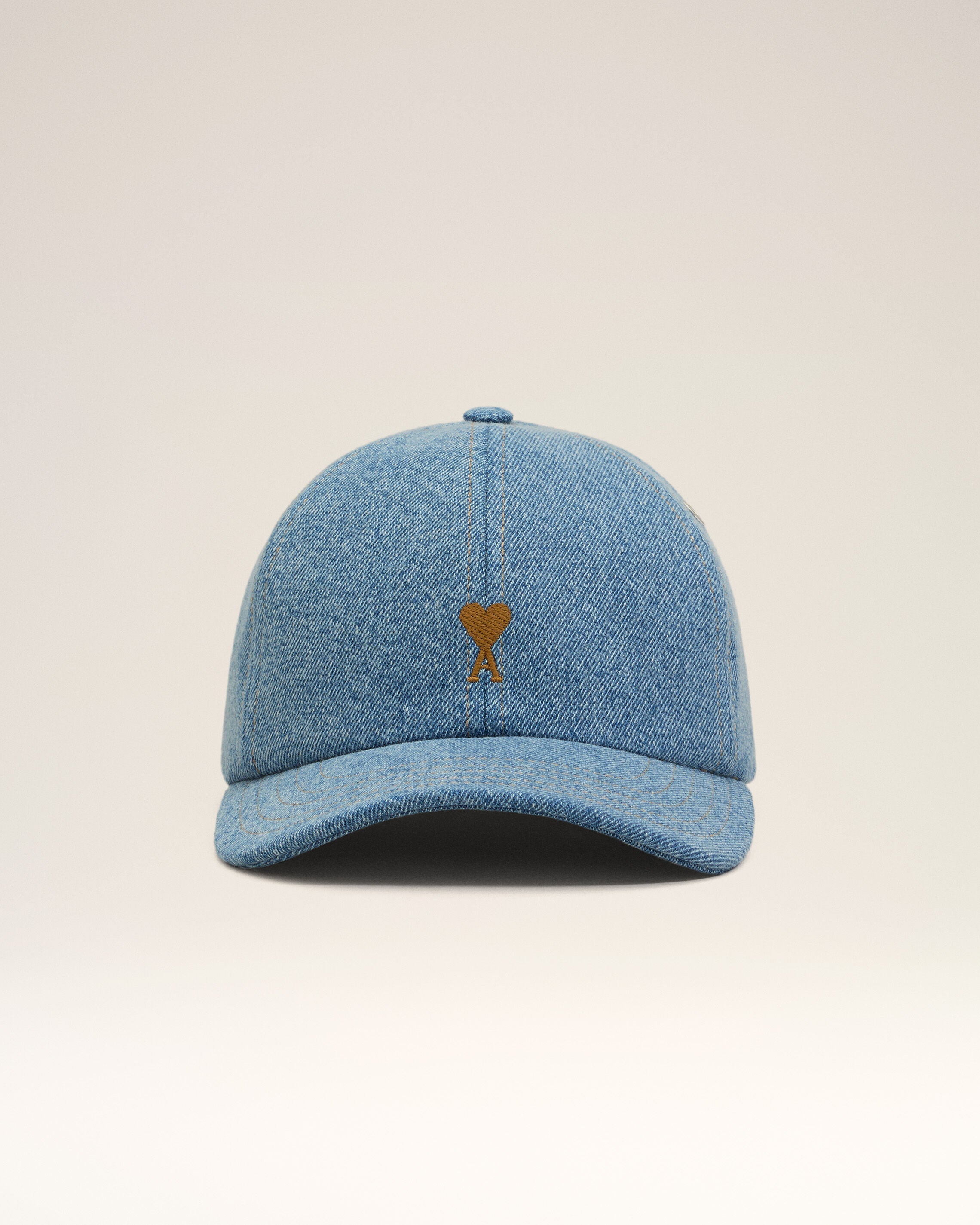 Blue Denim Ami De Coeur Embroidery Cap