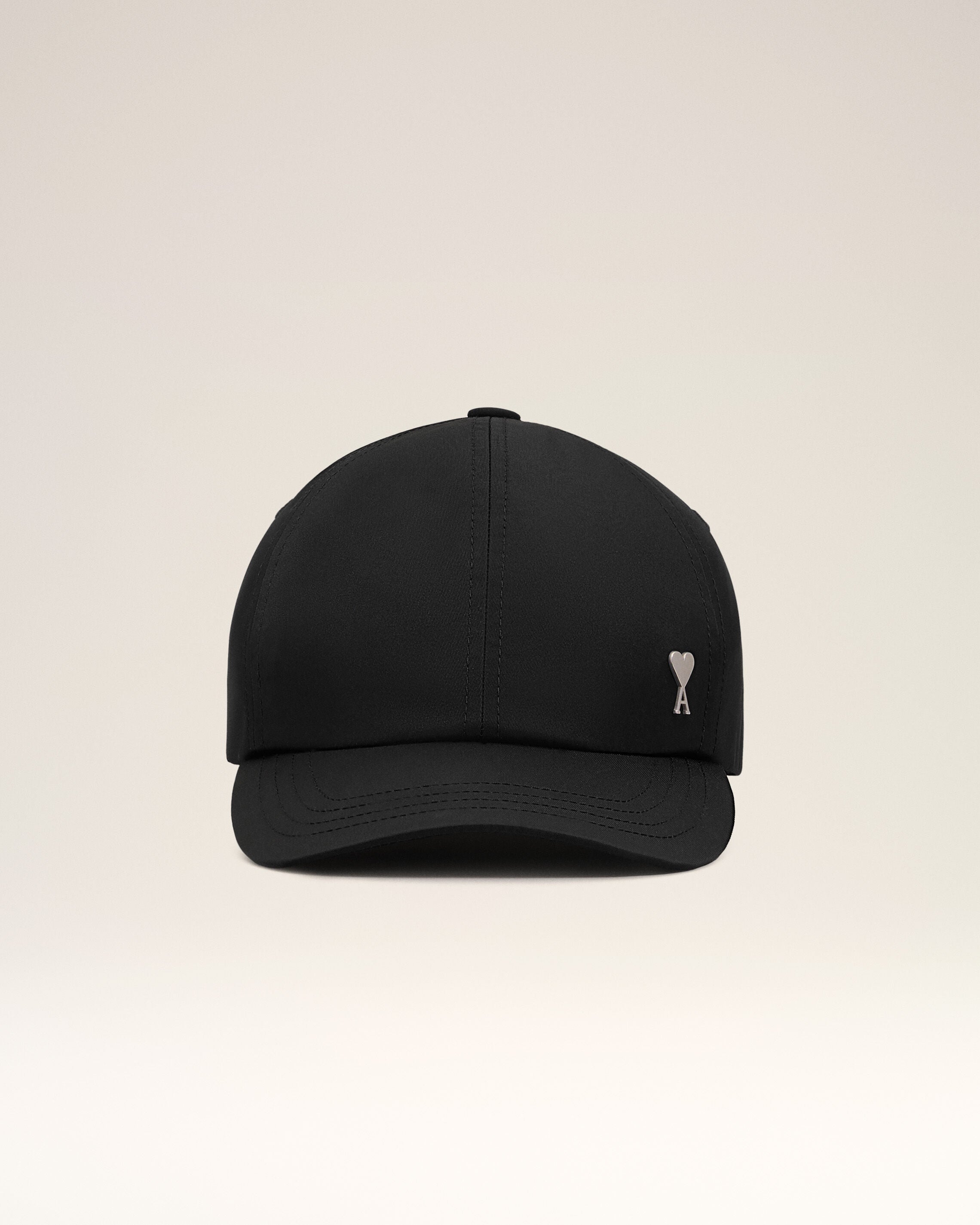 Black Nylon Ami De Coeur Stud Cap