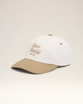 Beige And White Bicolor Cotton Ami Paris Cap
