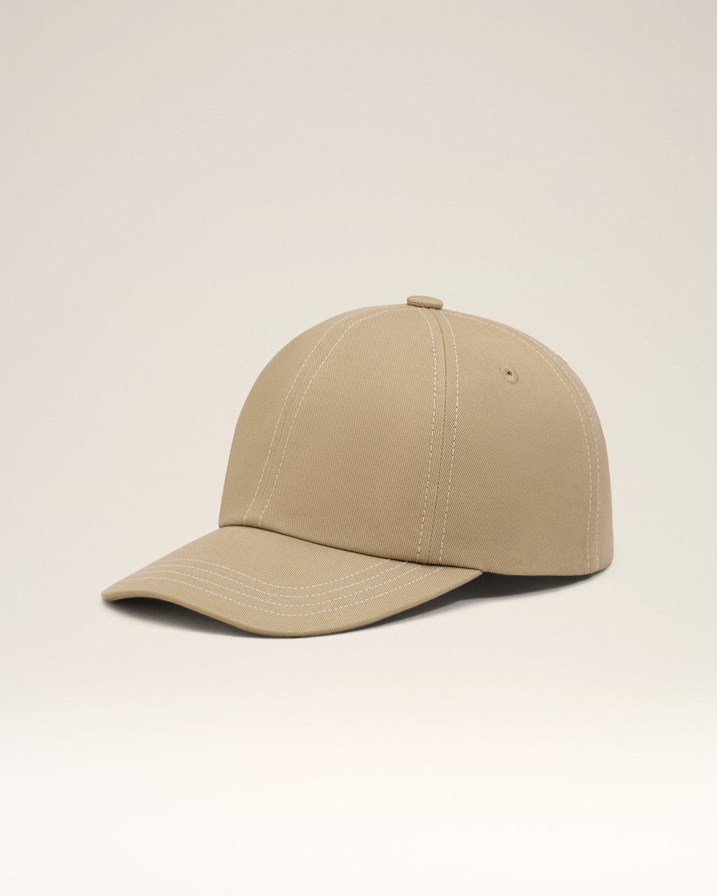 Beige Cotton Back Ami De Coeur Cap