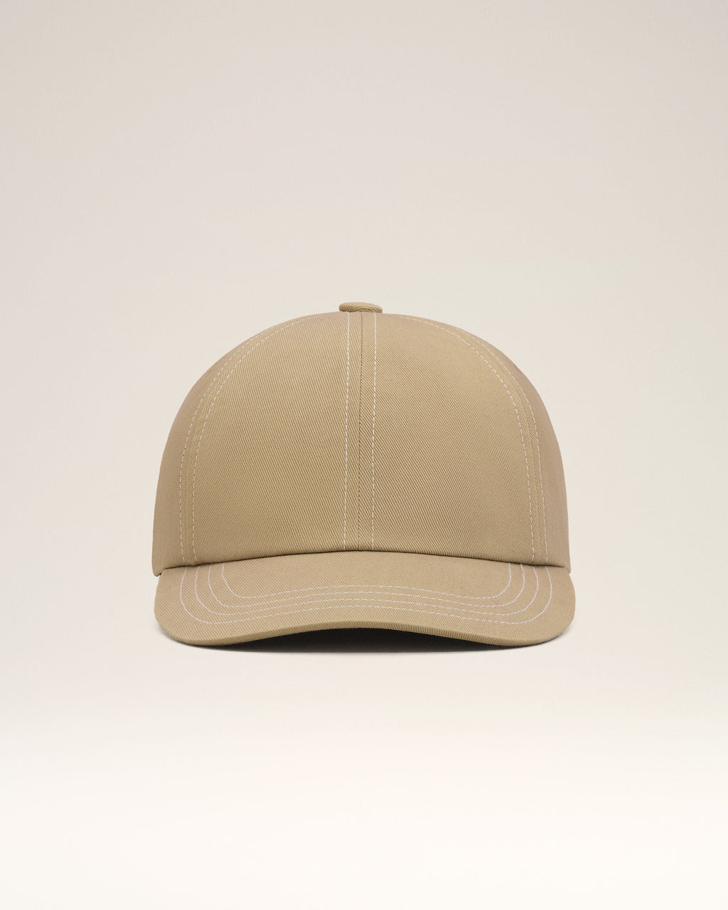 Beige Cotton Back Ami De Coeur Cap