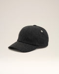 Black Denim Ami Paris Side Patch Cap