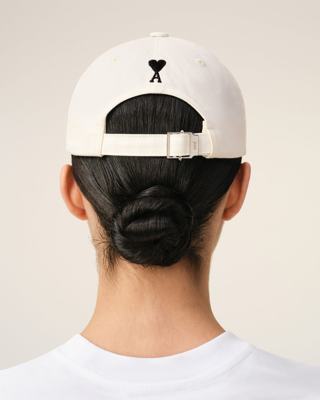 White Cotton Thank You For Being A Friend Embroidery Cap