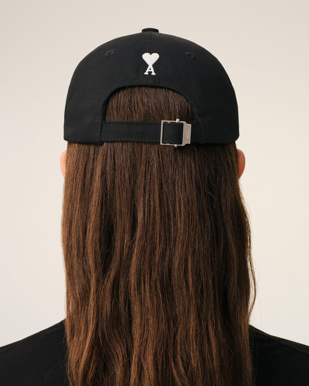 Black Cotton Thank You For Being A Friend Embroidery Cap