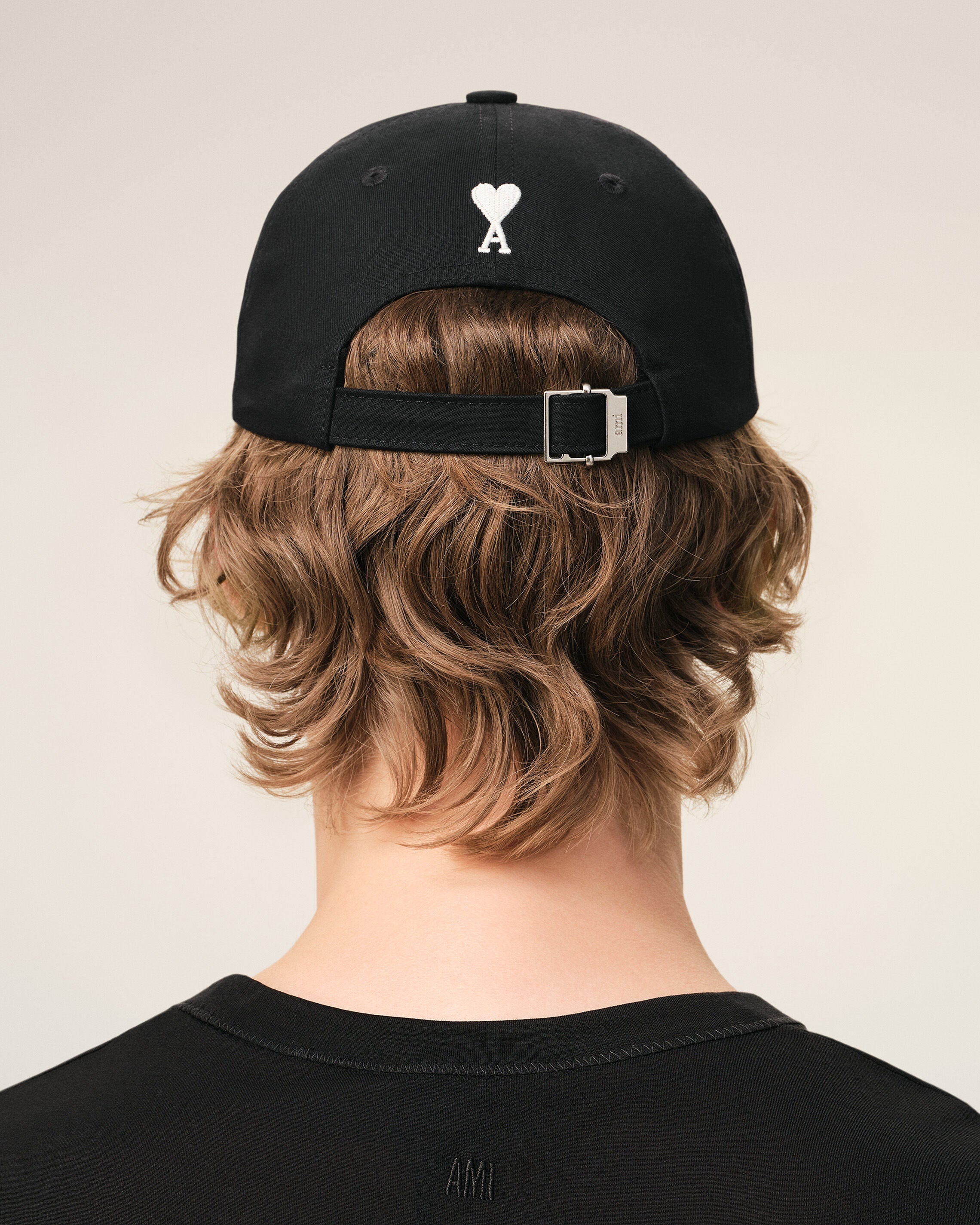 Black Cotton Thank You For Being A Friend Embroidery Cap