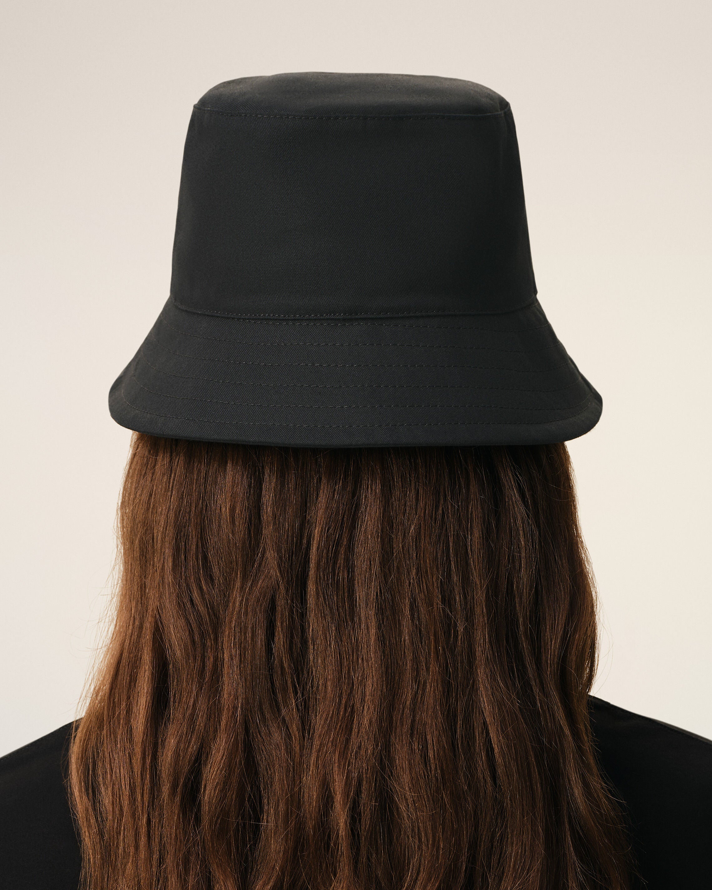Black Cotton Thank You For Being A Friend Embroidery Hat