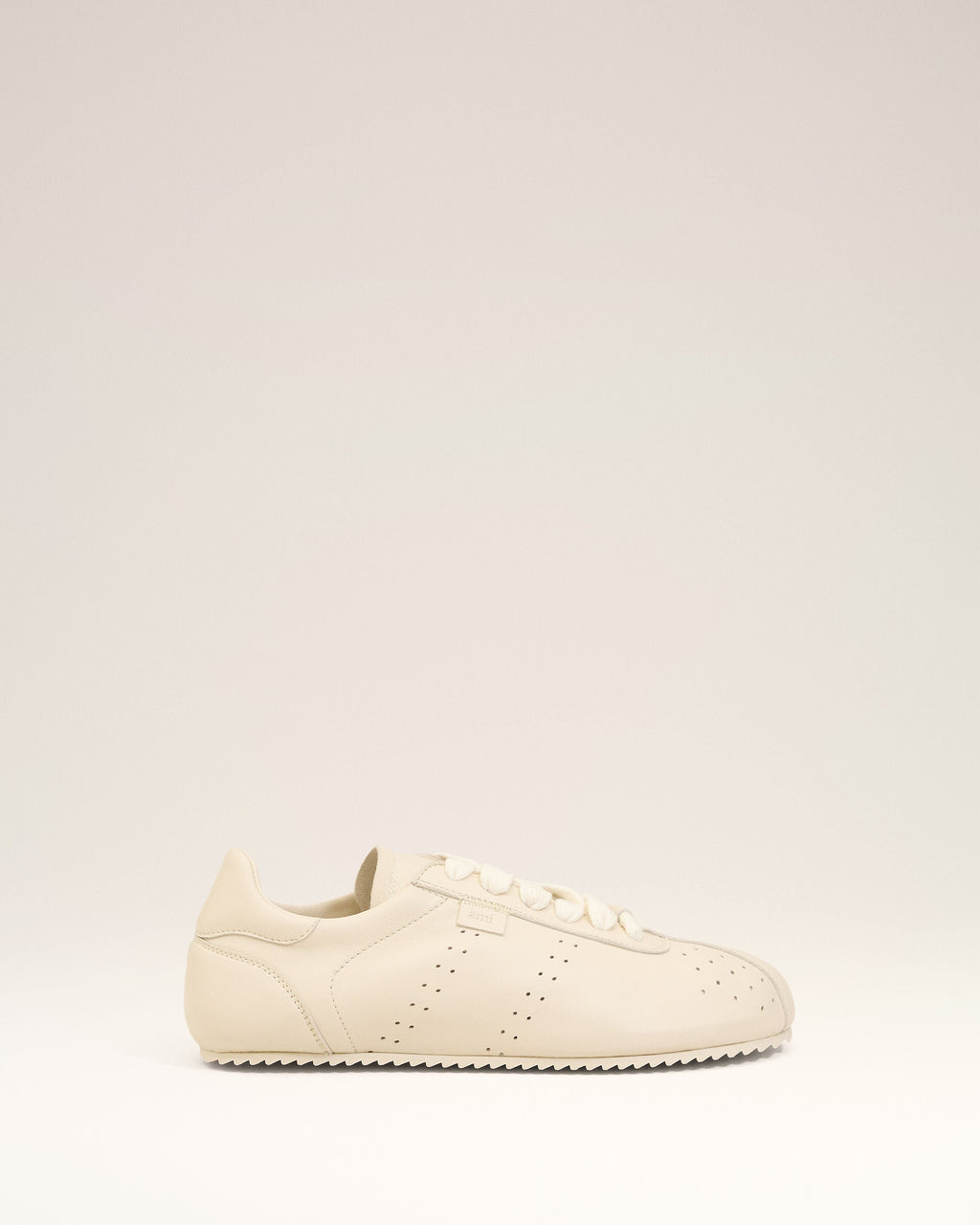 White Cow Leather Soft Sneakers