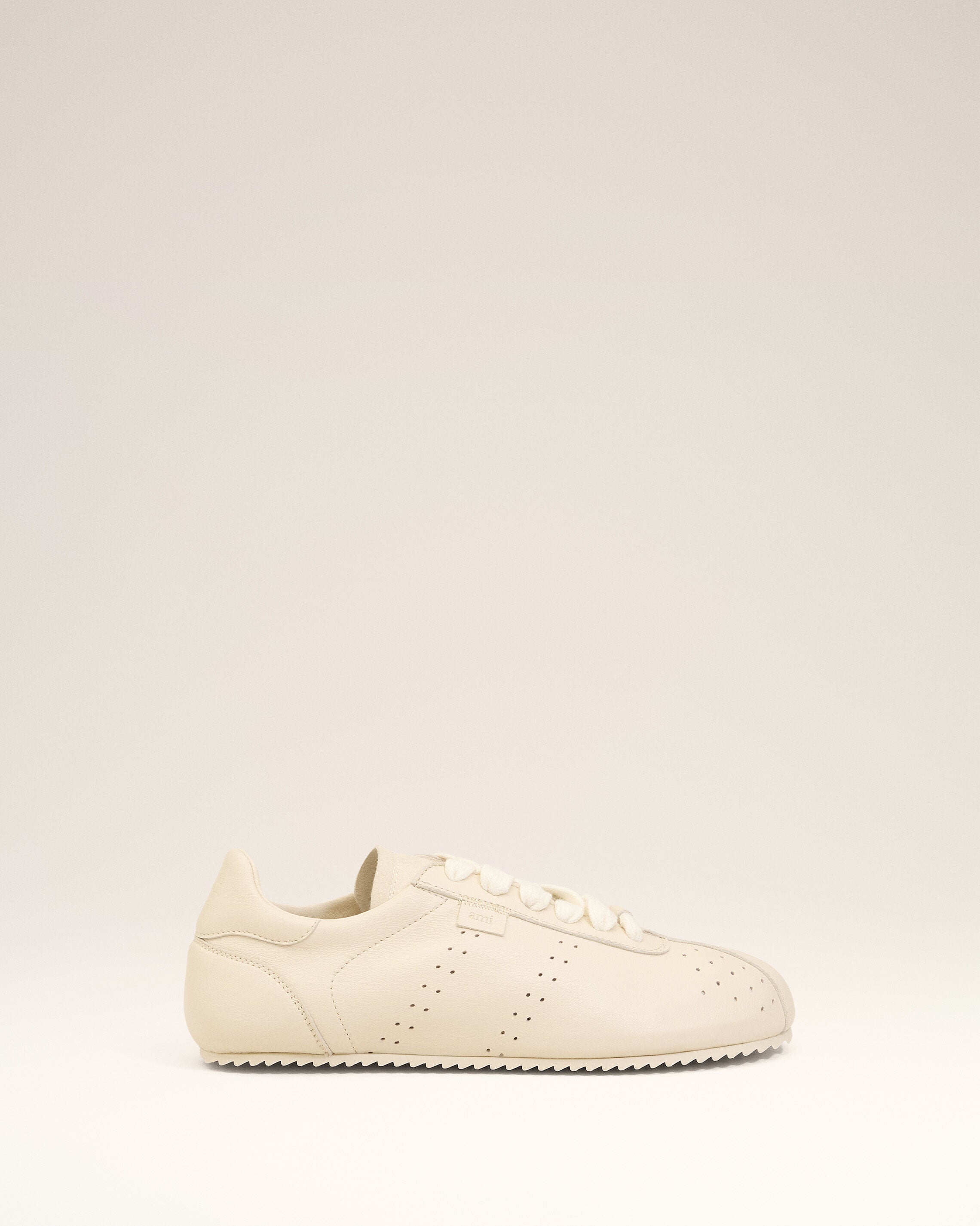 White Cow Leather Soft Sneakers