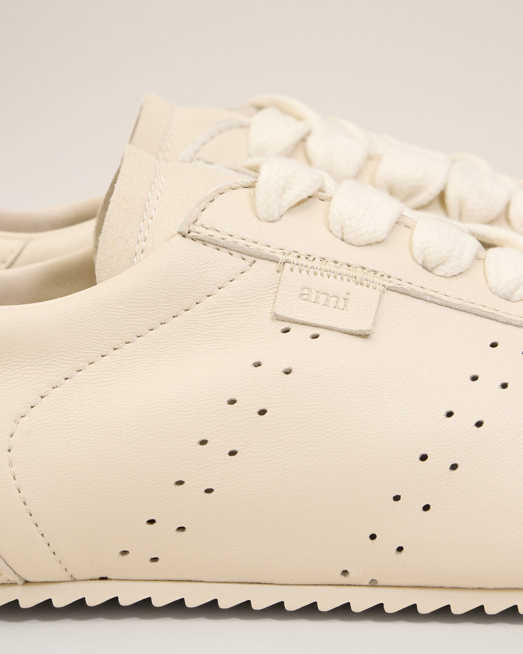 White Cow Leather Soft Sneakers